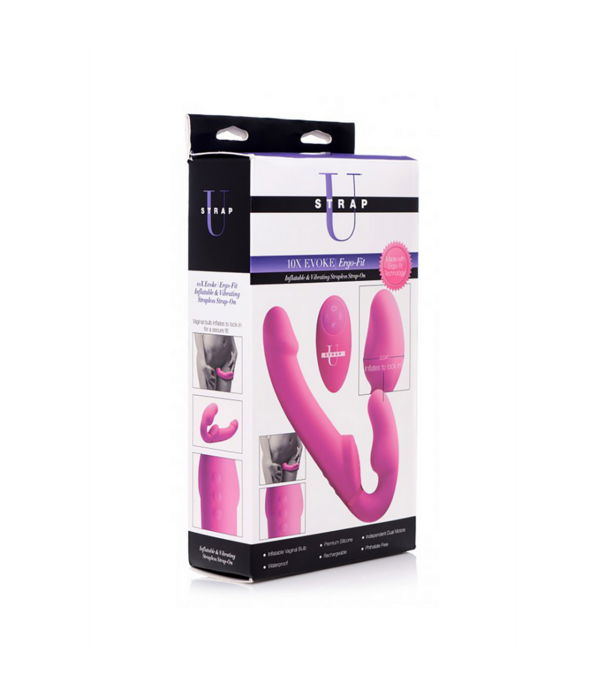 Evoke Ergo Fit - Strapless Strap-On met Afstandsbediening