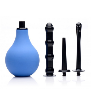 Premium One Way Valve Anale Douche Set