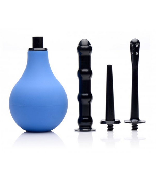 Premium One Way Valve Anale Douche Set