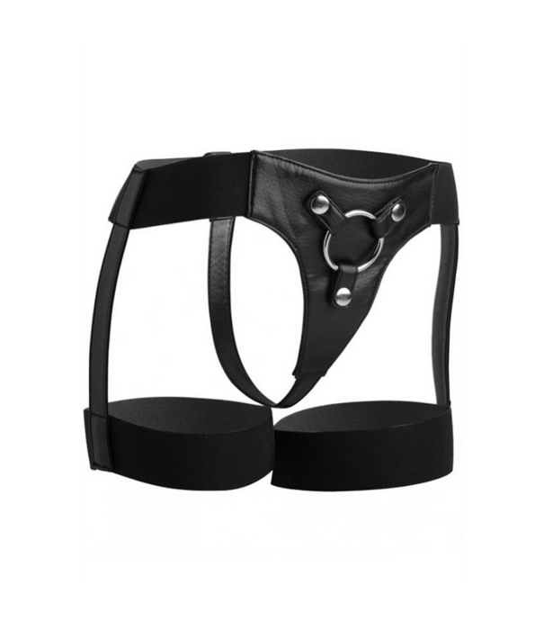 Bardot - Elastische Strap-On Harnas met Dijbanden