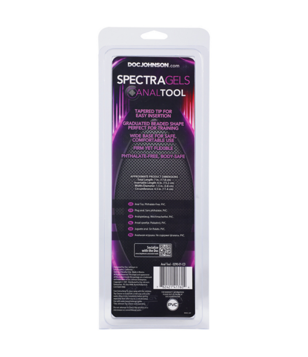 Doc Johnson Anal Tool - Anal Beads - 7 / 18 cm