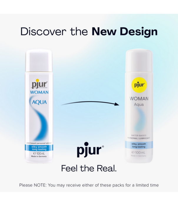 Pjur Woman Aqua - Waterbased Lubricant - 3.4 fl oz / 100 ml
