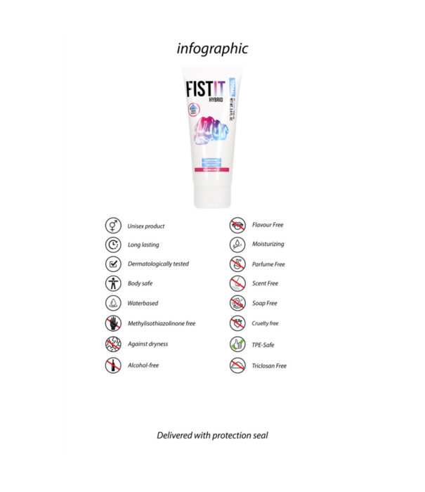 Fist It by Shots Hybride Glijmiddel - 100 ml