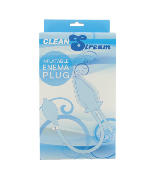 Opblaasbare Silikon Enema Plug