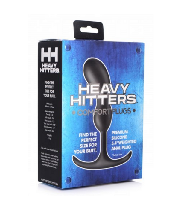 Premium Silicone Weighted Prostate Plug - Klein