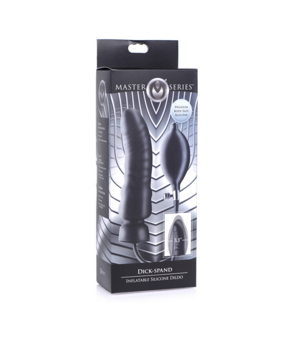 Dick-Spand - Opblaasbare Siliconen Dildo