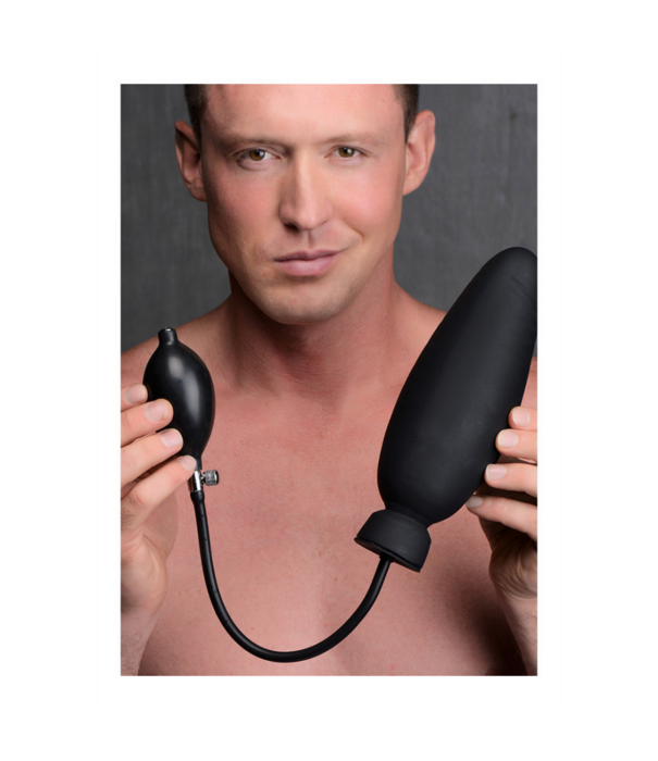 Dick-Spand - Opblaasbare Siliconen Dildo