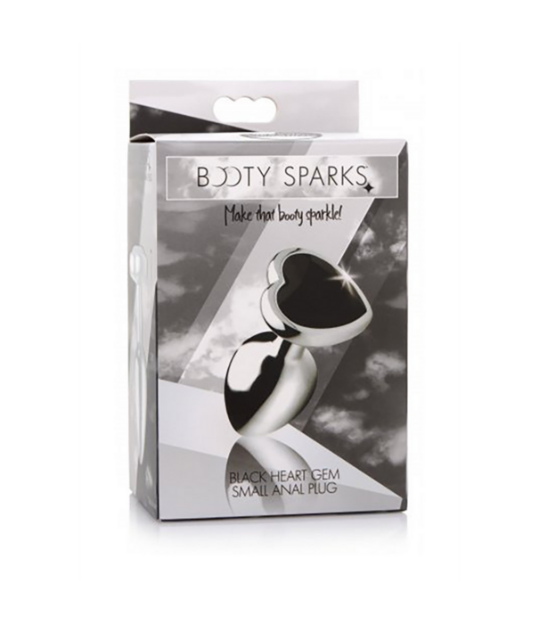 Zwart Hart - Butt Plug - Klein