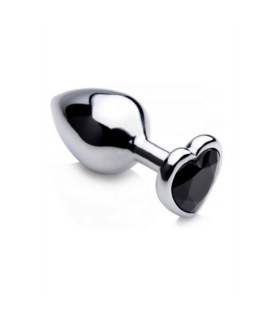 Zwarte Hart - Butt Plug - Medium