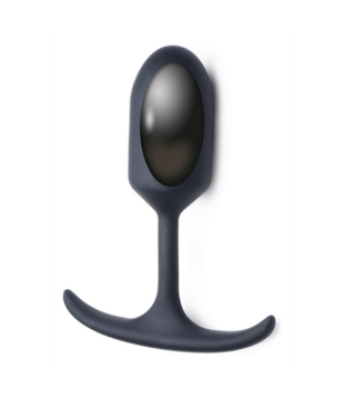 Premium Siliconen Gewogen Anaalplug - Middelgroot