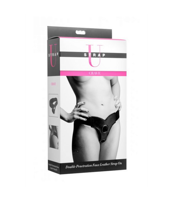Crave - Double Penetration Imitatieleren Strap-On