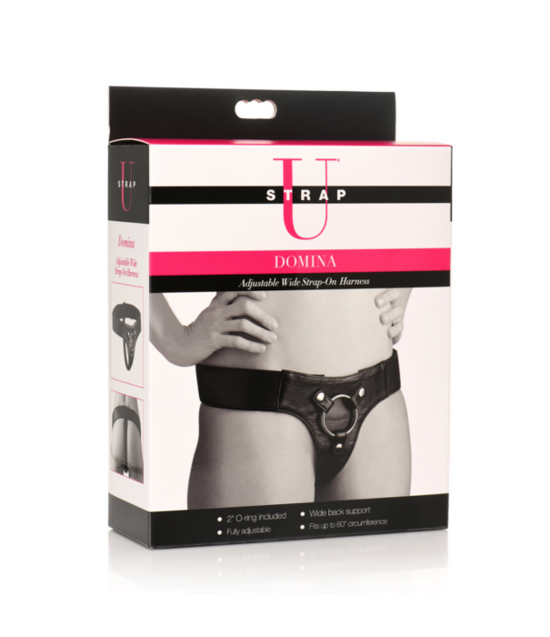 Domina - Brede Riem Strap-On Harnas