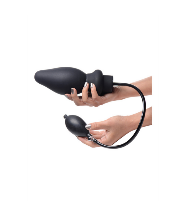 Ass-Pand - Grote Opblaasbare Siliconen Anale Plug