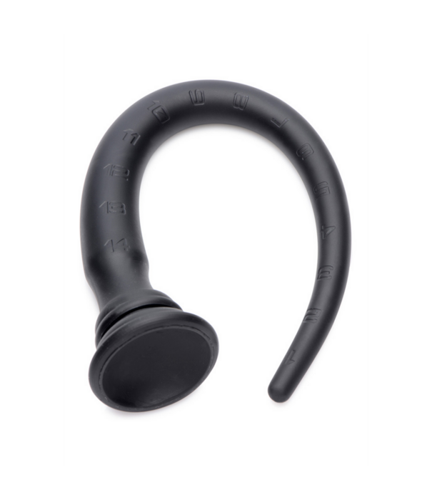 Tapered Siliconen Slang met Structuur - 15 / 38 cm