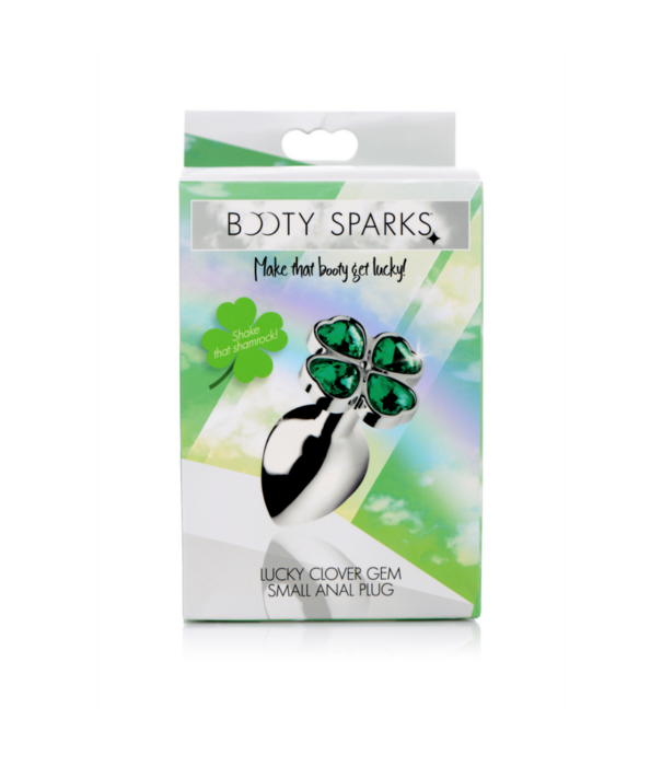 Lucky Clover Gem - Butt Plug - Klein