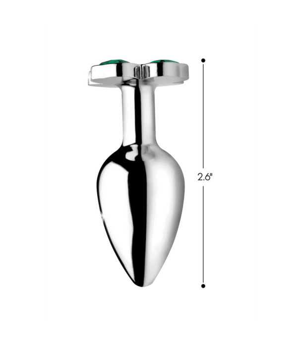 Lucky Clover Gem - Butt Plug - Klein