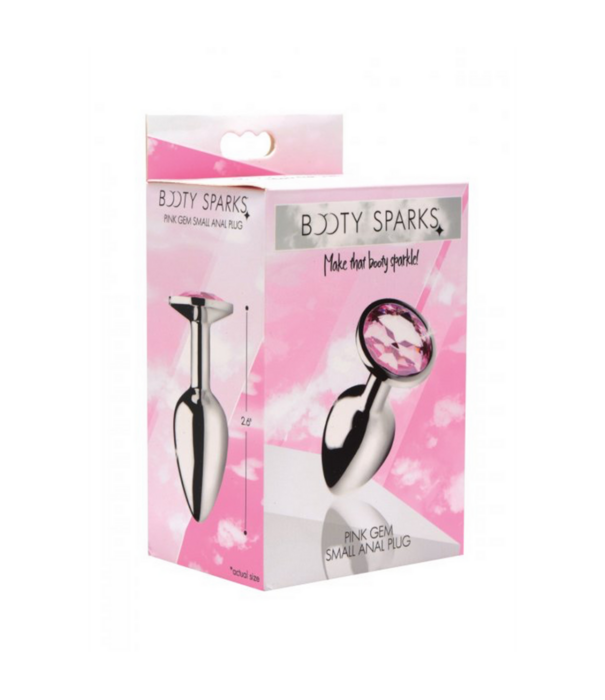 Roze Edelsteen - Butt Plug - Klein