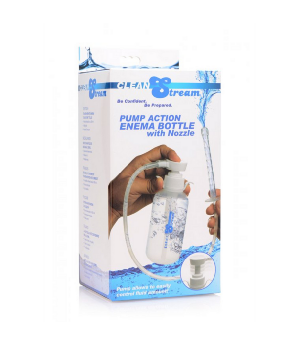 Pompactie - Enema Fles met Nozzle