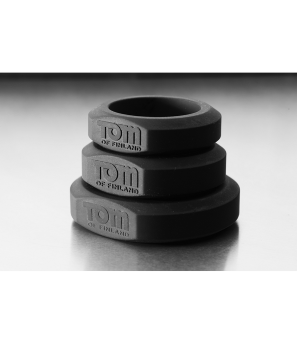 3-delige silicone cockring set