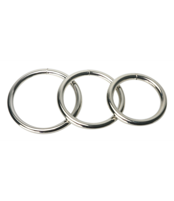 Trine - Stalen Cockring Collectie