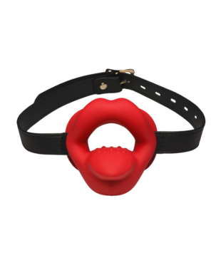 Sissy - Vibrerende Mondknevel - Rood