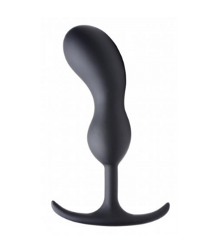 Premium Silicone Weighted Prostate Plug - Large Premium Siliconen Gewogen Prostaat Plug - Groot