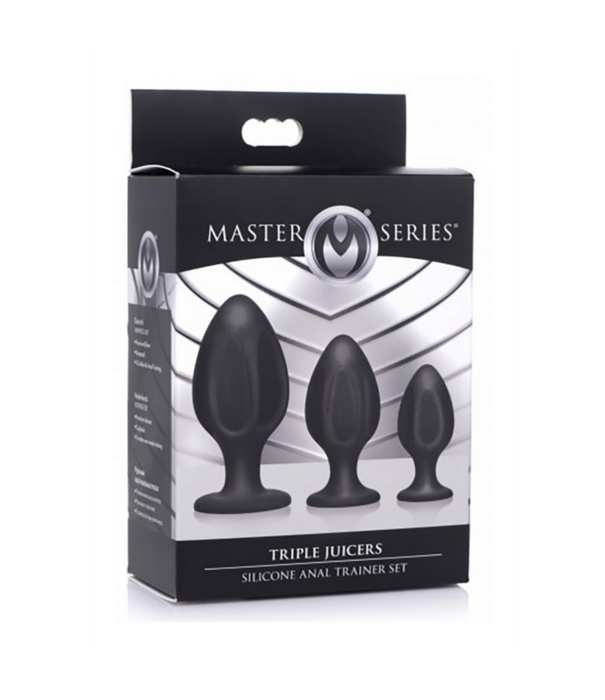 Triple Juicers - Silicone Anale Trainer Set