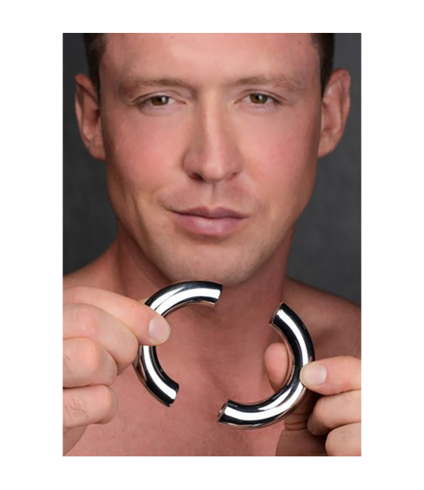 Mega Magnetize - RVS Magnetische Cockring - 2 / 4,4 cm