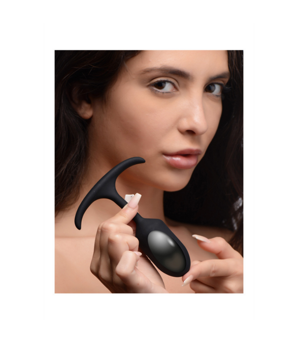 Premium Siliconen Gewogen Anale Plug - Klein