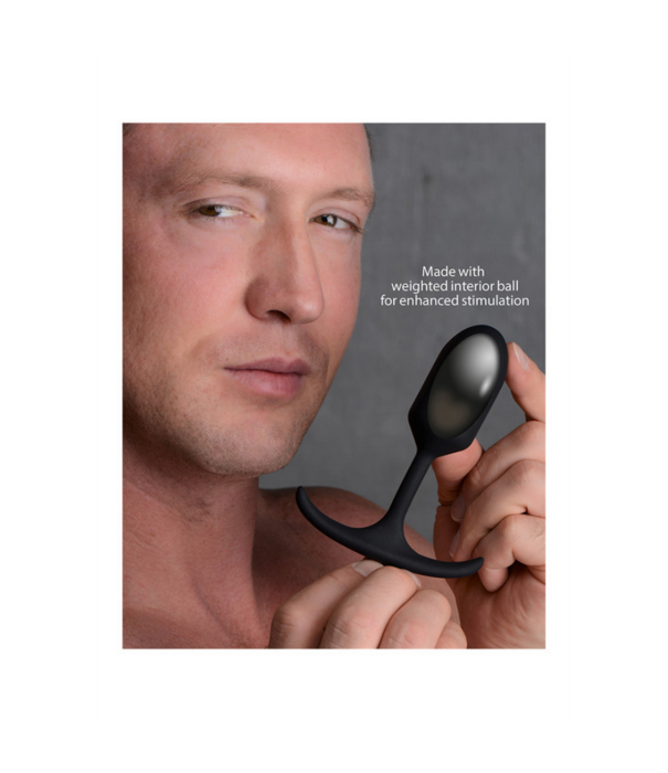 Premium Siliconen Gewogen Anale Plug - Klein
