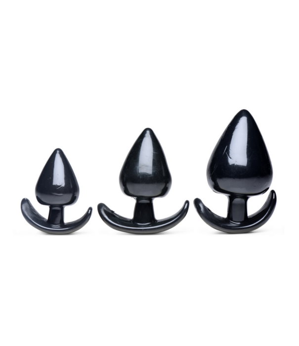 Triple Spades - 3 Delige Anale Plug Set