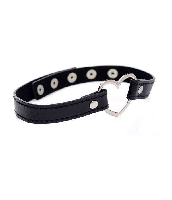 Donkere Hart - Chrome Heart Zwarte Choker