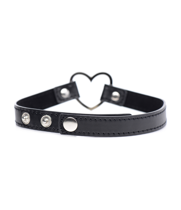 Donkere Hart - Chrome Heart Zwarte Choker