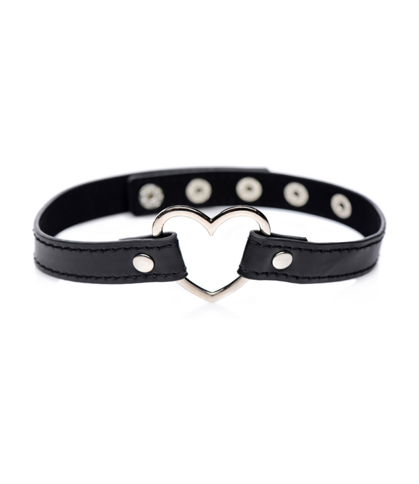 Donkere Hart - Chrome Heart Zwarte Choker
