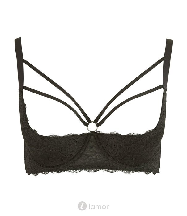 * COTTELLI  Onderborst-BH met Licht Gevoerde Cups, Riemdetails & Kant