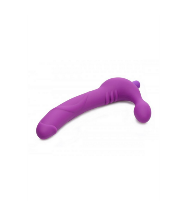 Royal Rider - Vibrerende Siliconen Strapless Strap-On