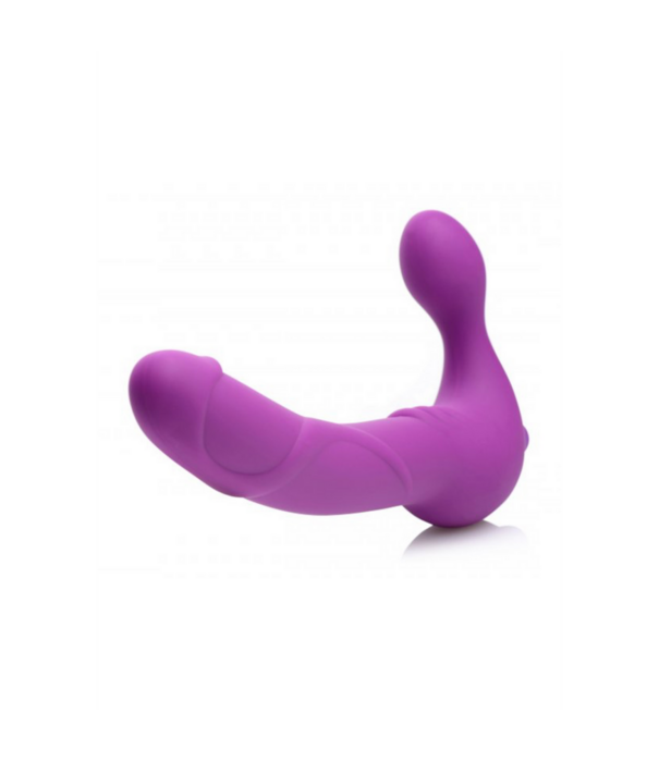 Royal Rider - Vibrerende Siliconen Strapless Strap-On