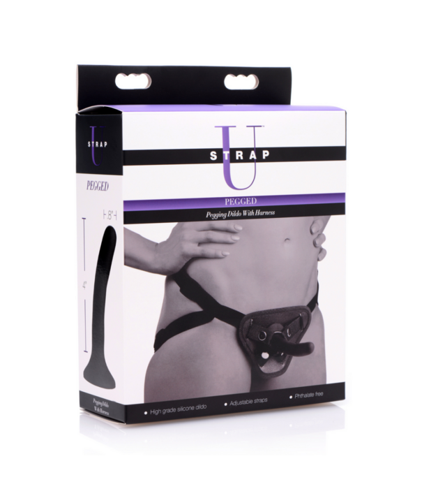 Pegged - Pegging-Dildo met Harness