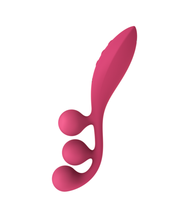 Satisfyer Tri Ball 1 - Multi Vibrator - Rood