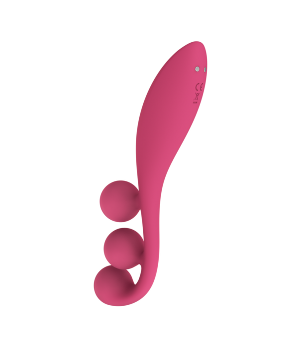 Satisfyer Tri Ball 1 - Multi Vibrator - Rood