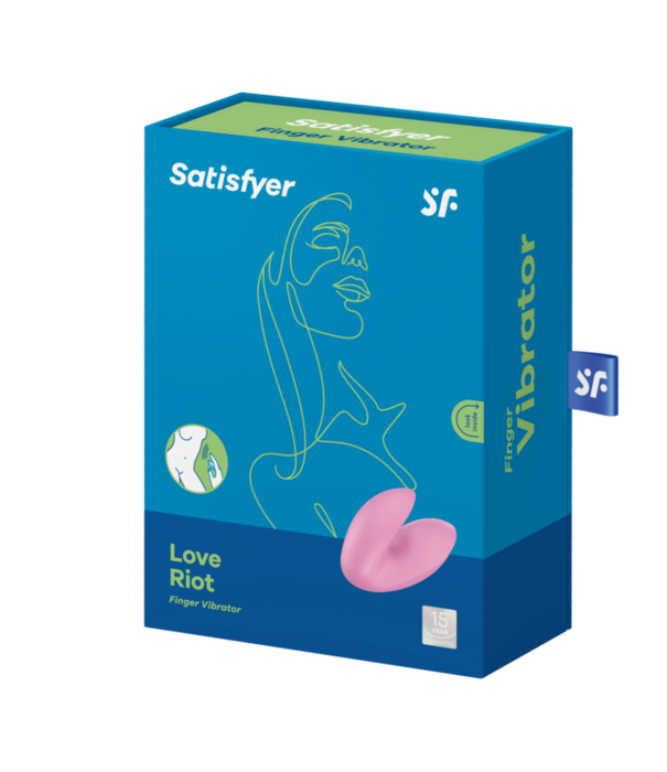 Satisfyer Love Riot - Vinger Vibrator - Roze