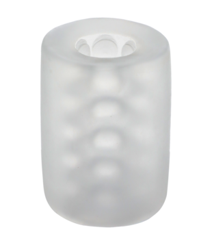 Glow Helping Head - Masturbator Sleeve - Frost / Groen Gloed