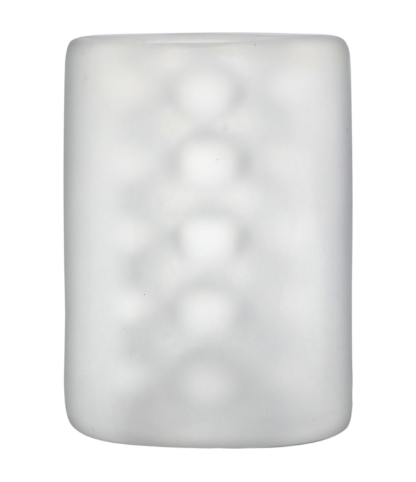 Doc Johnson Glow Helping Head - Masturbator Sleeve - Frost / Groen Gloed