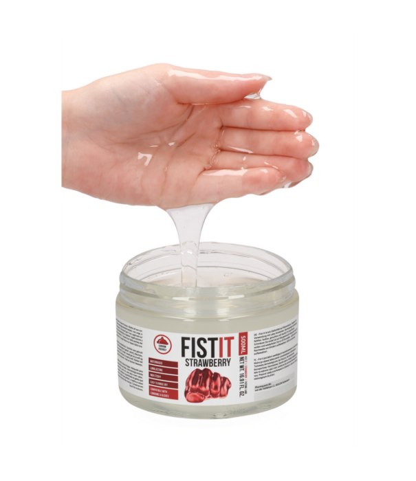 Fist It by Shots Extra Dikke Glijmiddel - Aardbei - 17 fl oz / 500 ml