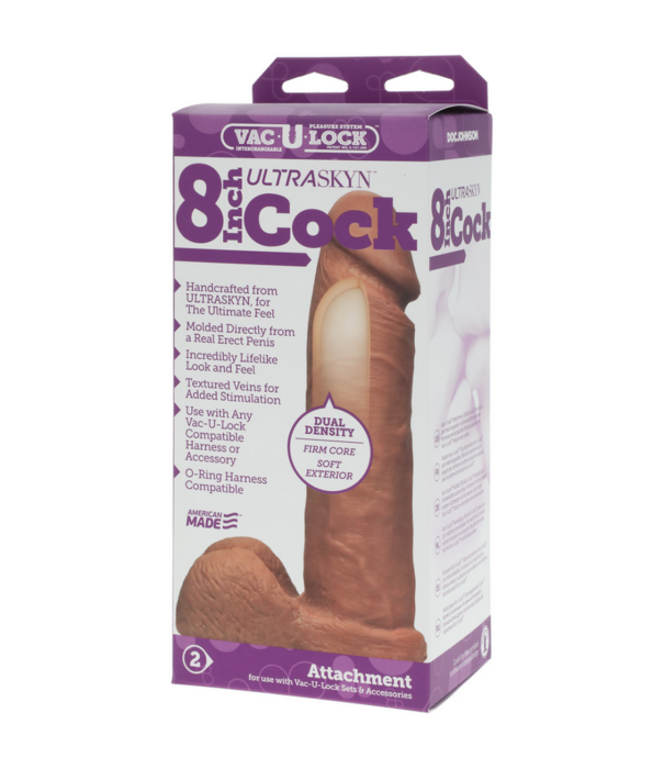 Doc Johnson Realistic ULTRASKYN Dildo - 8 / 20 cm