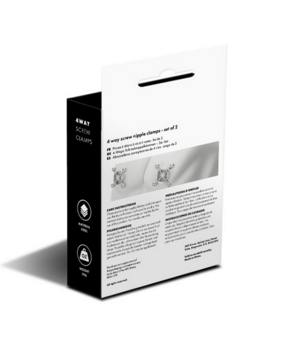 Prowler Red 4-Weg Schroefnippel Klem - Zilver