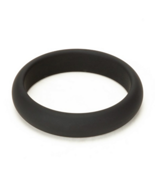Silicone 55mm Ring - Zwart