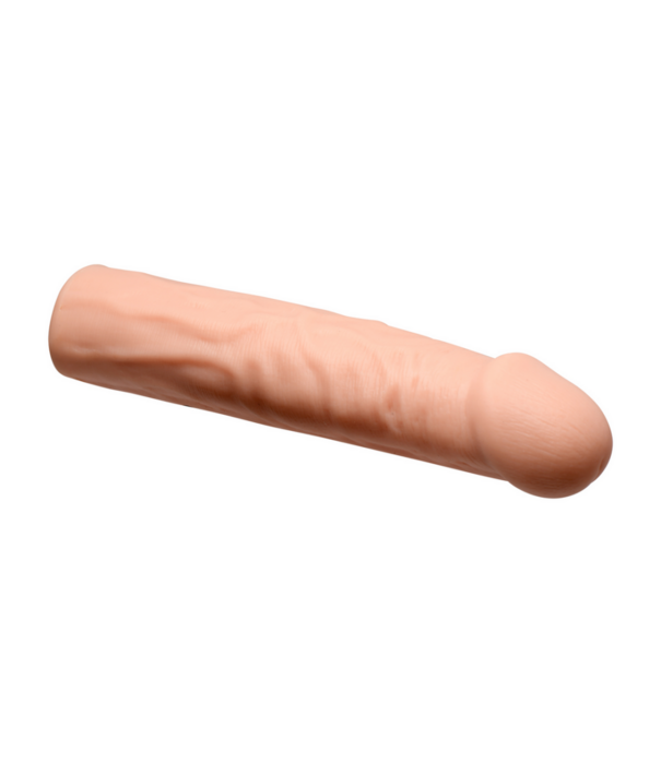 Curve Toys Verlengstukken - Vibrerende Realistische Penisverlenging met Afstandsbediening - Licht