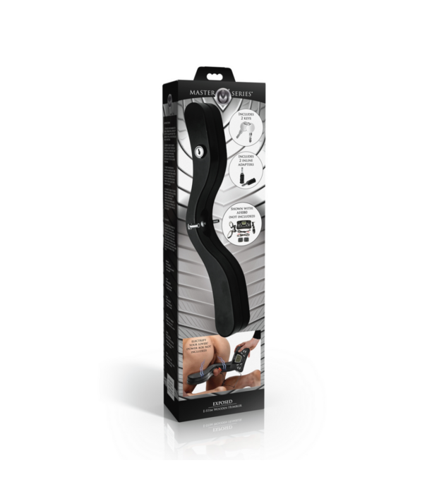 Exposed - E-Stim Houten Humbler - Zwart