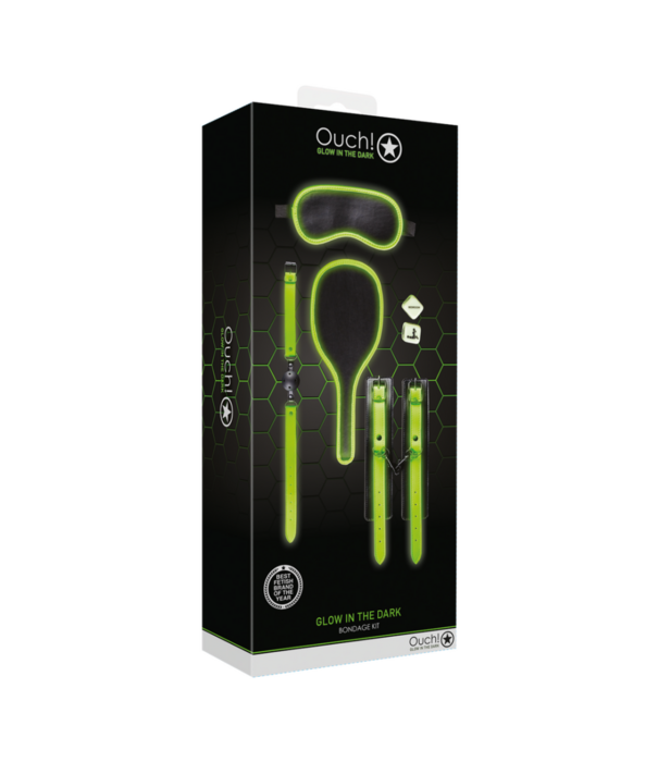 Ouch! by Shots Bondage Kit #1 - Glow in the Dark